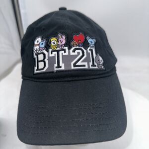 BT21 Line Friends Baseball Dad Hat Cap Tata, Van, Chimmy, Cooky, Shooky, RJ